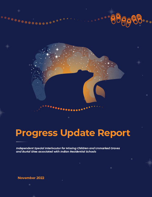 Progress report cover